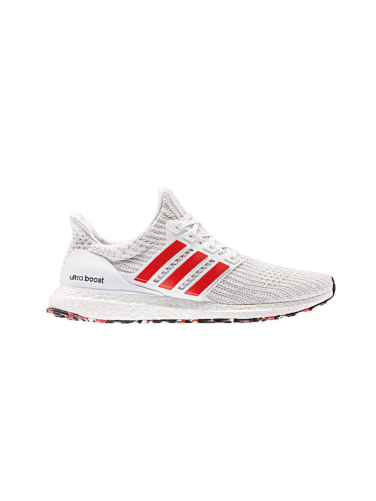 Adidas ultra boost 2025 ftwr white/active red/chalk white